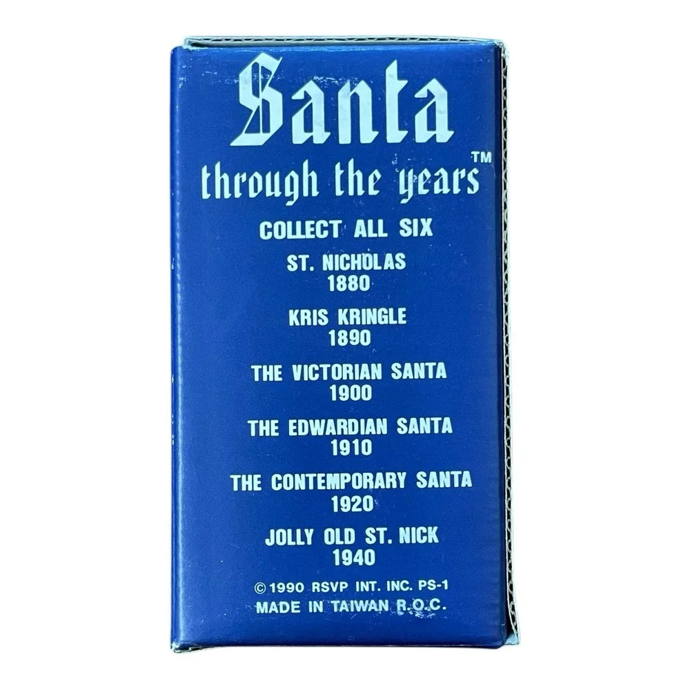 St Nicholas 1880 Santa Through The Years Porcelain‎ Figure